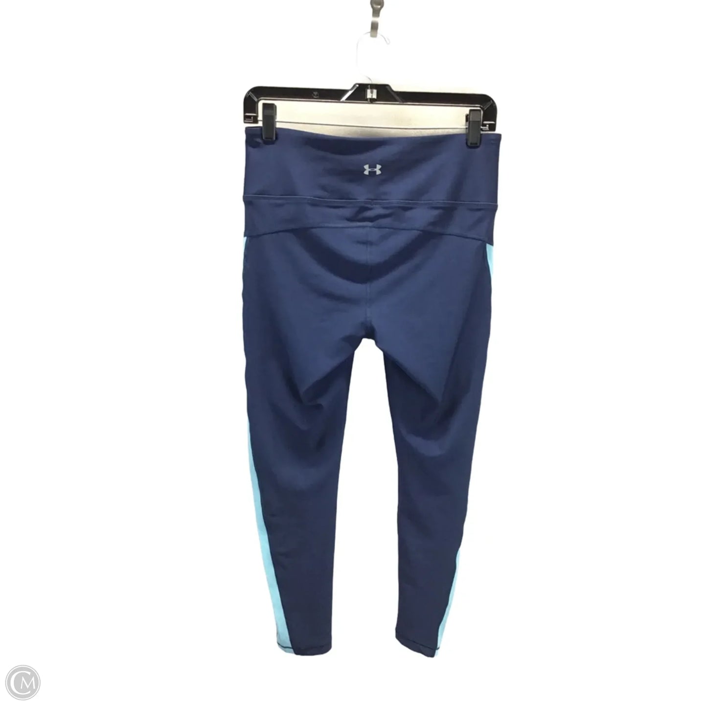 Athletic Leggings By Under Armour In Blue, Size: L