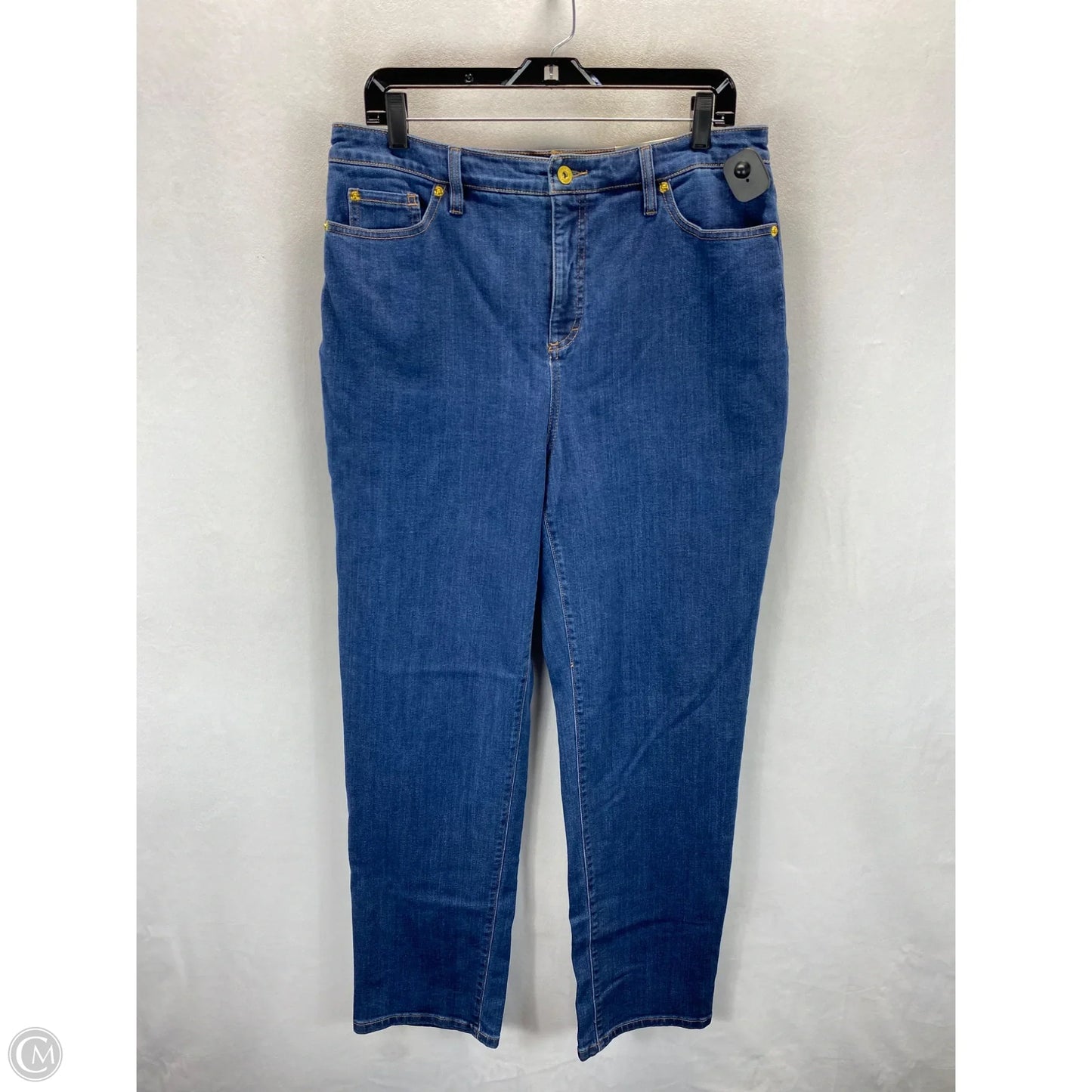 Jeans Straight By International Concepts In Blue, Size: 14