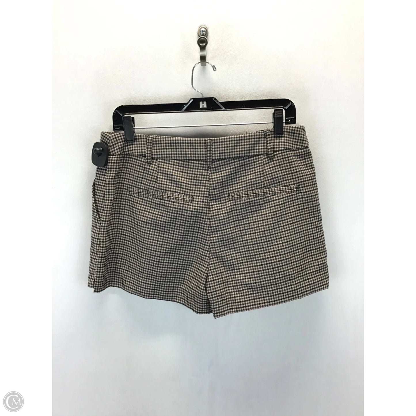 Shorts By H&m In Plaid Pattern, Size: 10
