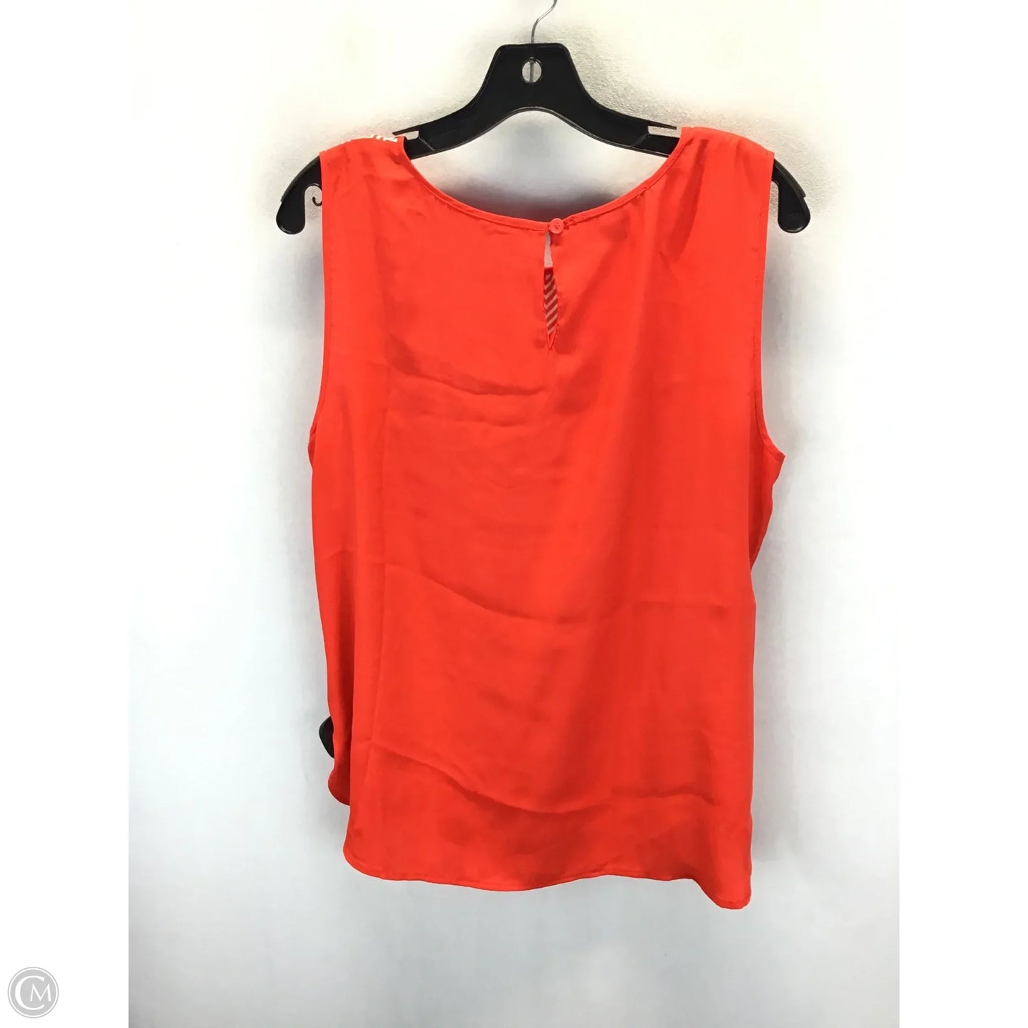 Top Sleeveless By Jones New York In Orange, Size: 14