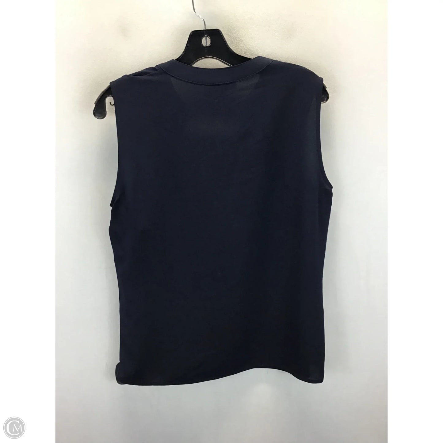Top Sleeveless By Nine West In Navy, Size: M