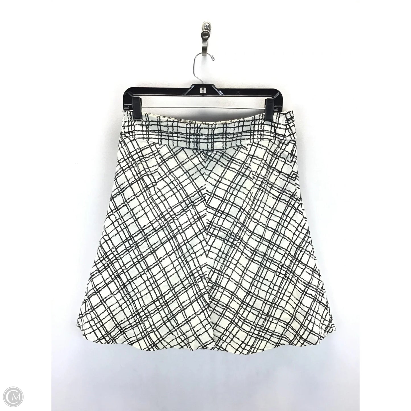 Skirt Midi By Merona In Blue & Cream, Size: 4