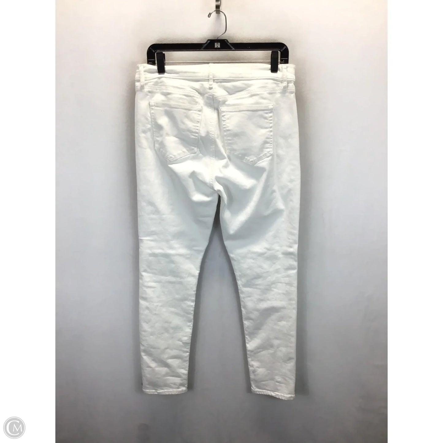 Jeans Skinny By Loft In White, Size: 10