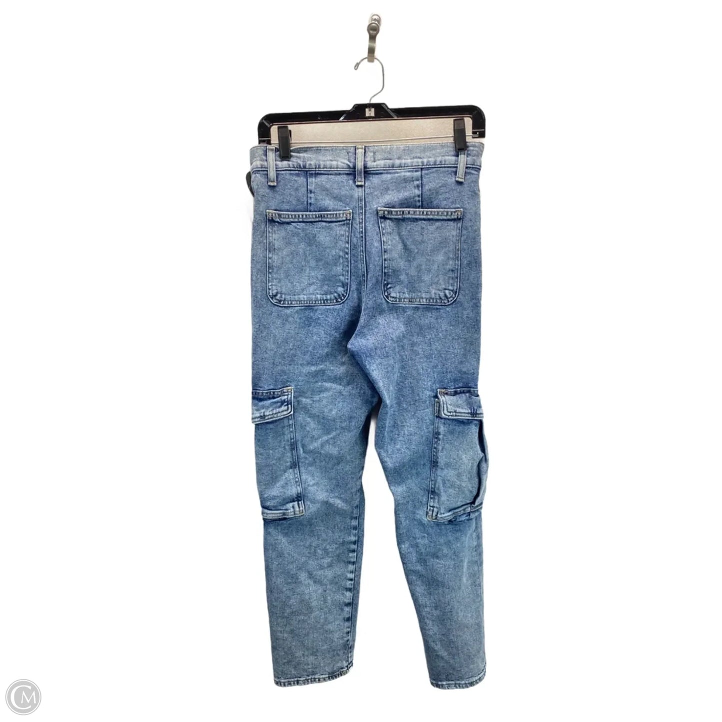 Jeans Straight By Express In Blue, Size: 6