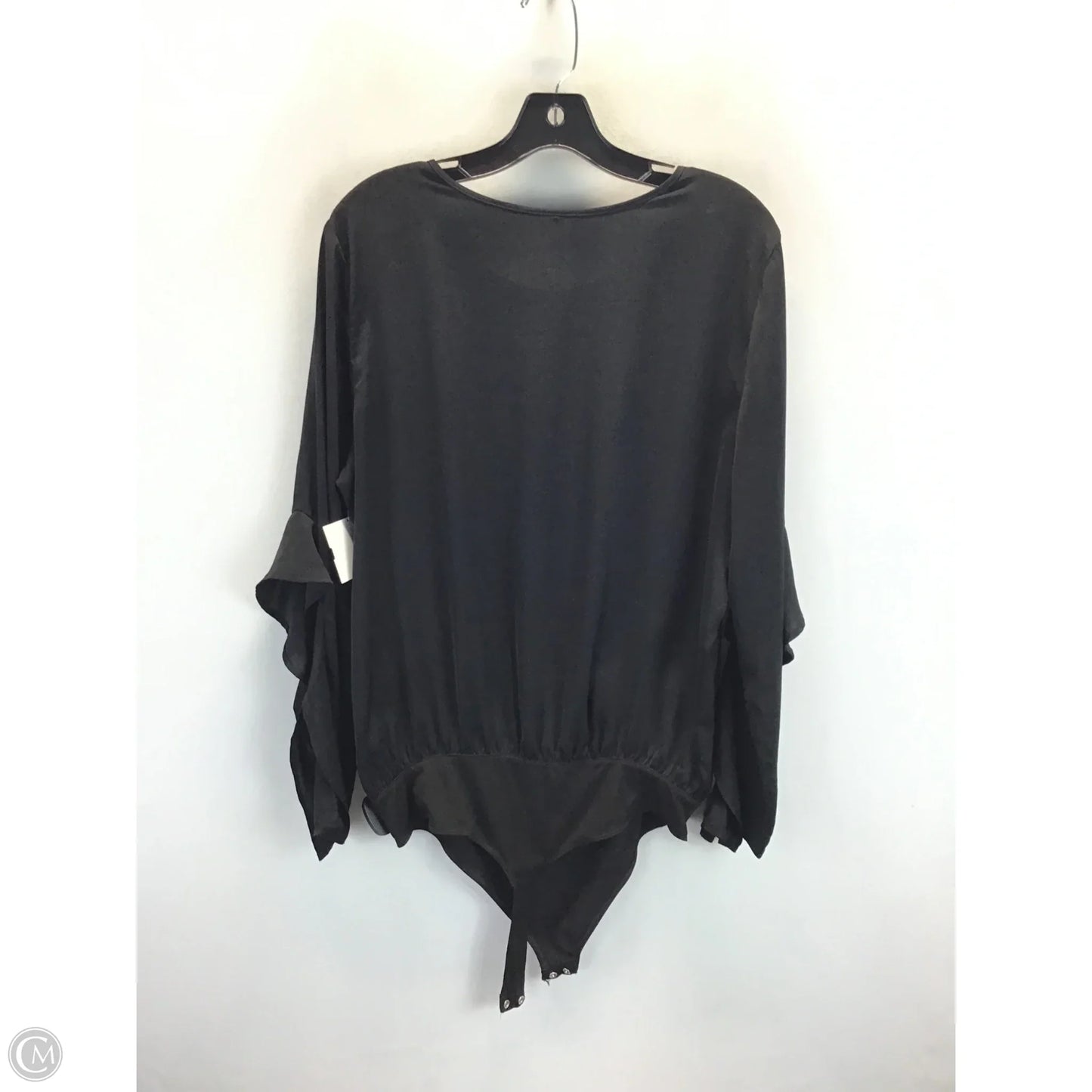 Top Long Sleeve By Express In Black, Size: L