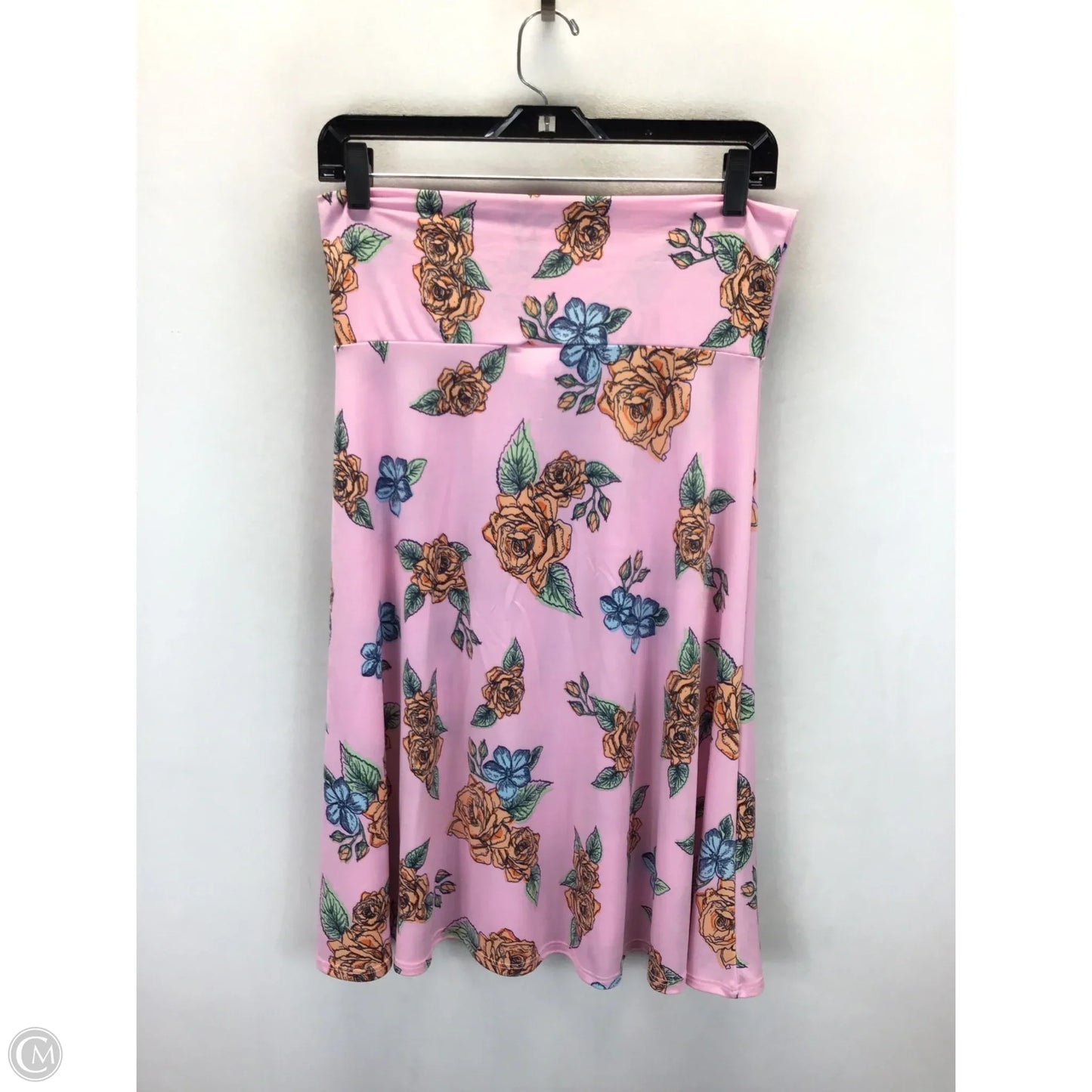 Skirt Midi By Lularoe In Pink, Size: M