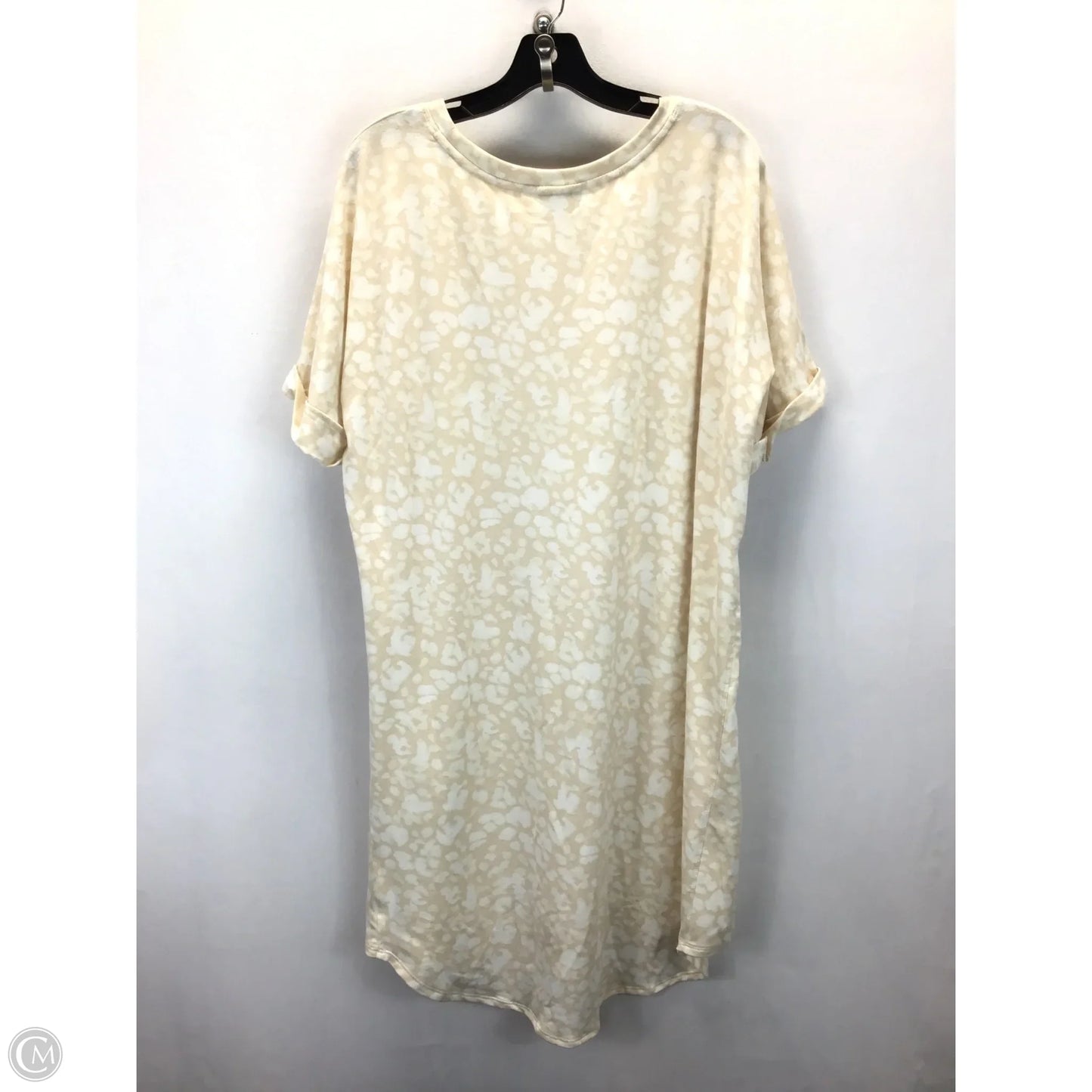 Dress Casual Midi By Wonderly In Beige, Size: 1x