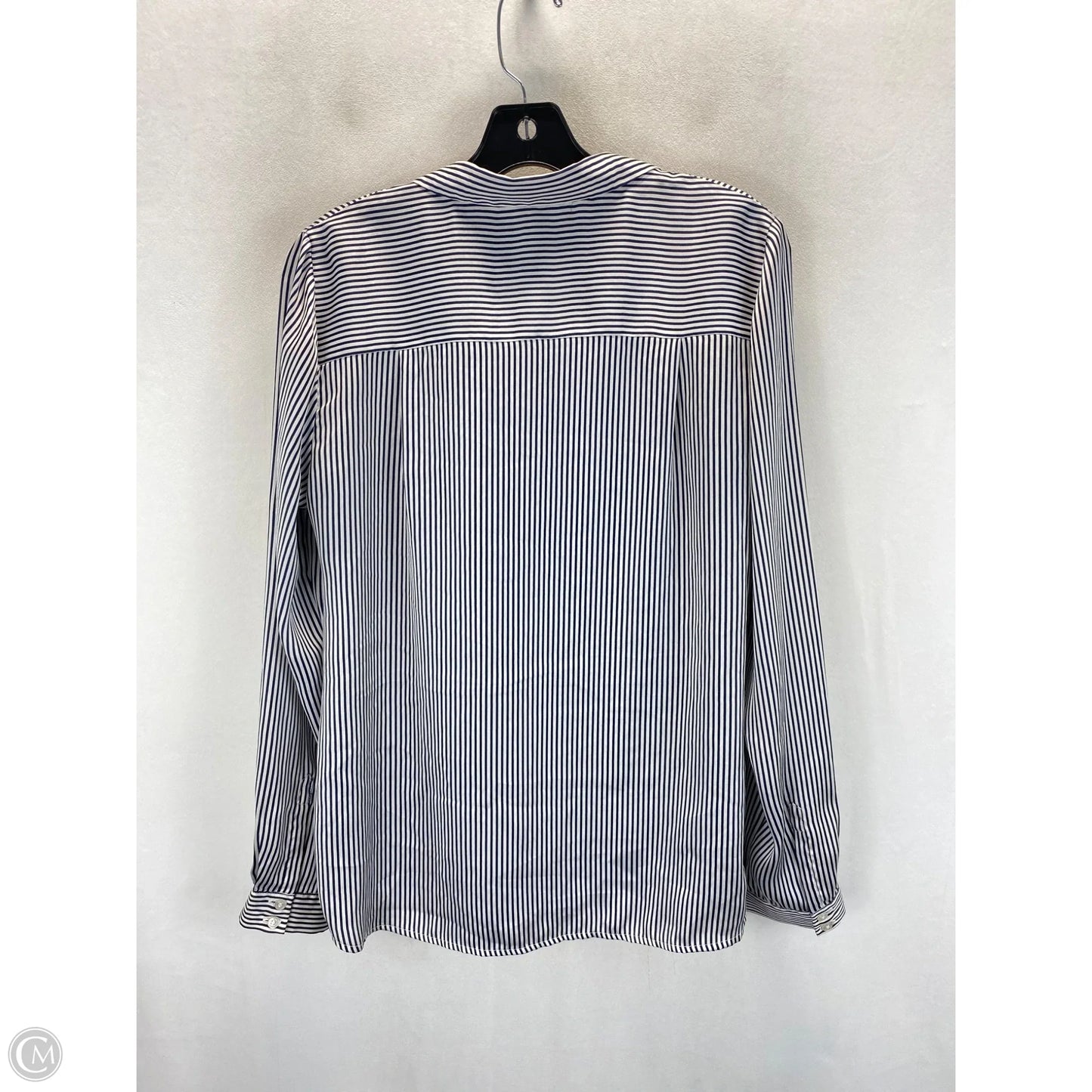 Top Long Sleeve By Clothes Mentor In Striped Pattern, Size: L