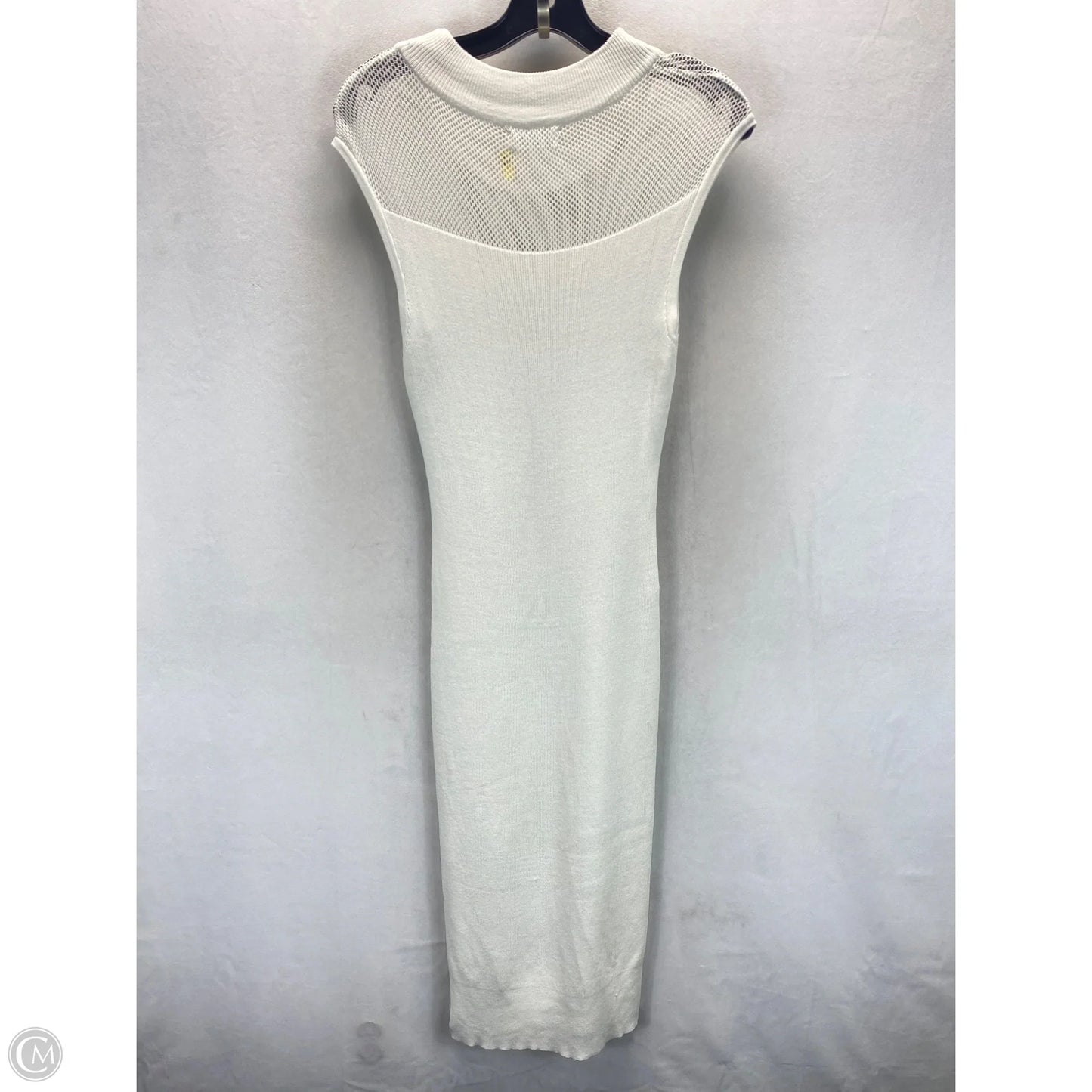Dress Casual Midi By New York And Co In White, Size: S