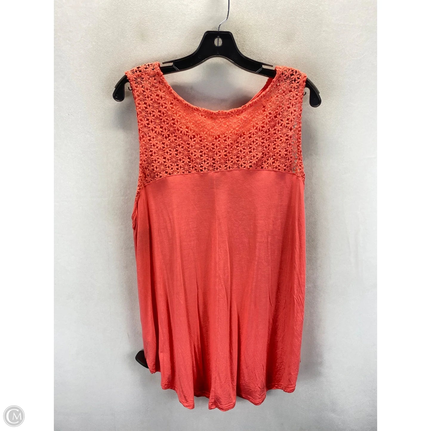 Top Sleeveless By Old Navy In Peach, Size: Xxl