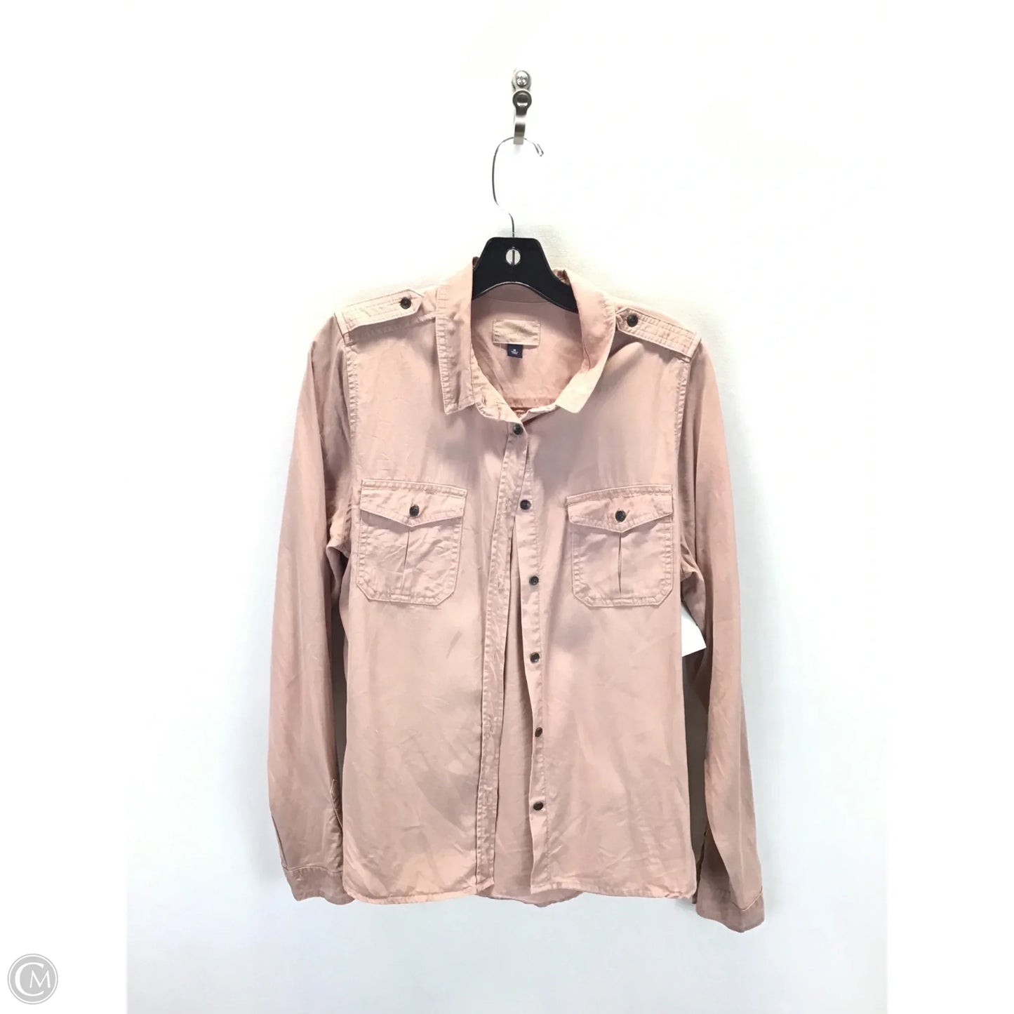 Top Long Sleeve By Universal Thread In Pink, Size: M
