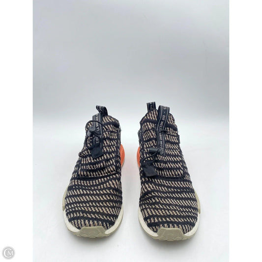 Shoes Sneakers By Adidas In Black & Tan, Size: 7.5