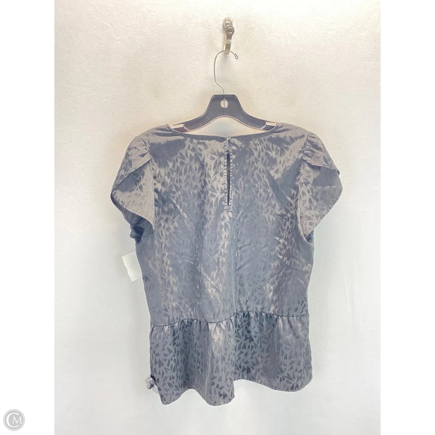 Top Sleeveless By Loft In Black, Size: S