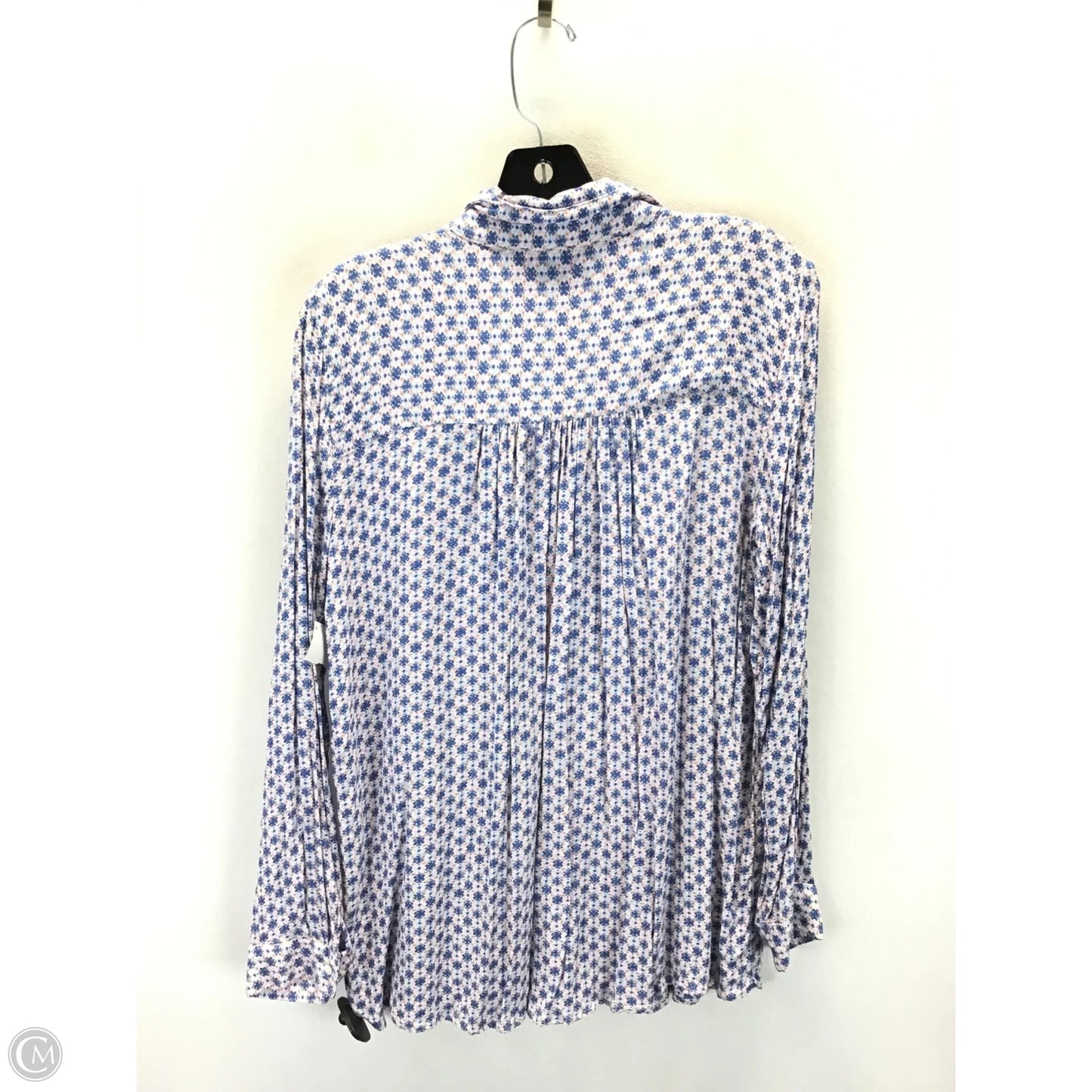 Top Long Sleeve By Jane And Delancey In Floral Print, Size: M