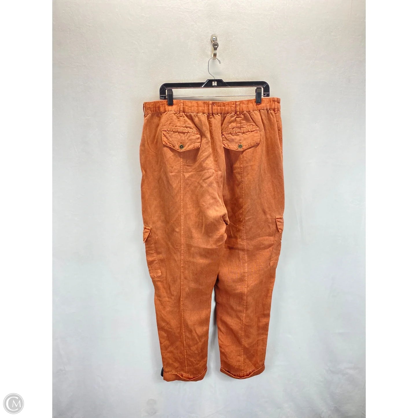 Pants Cargo & Utility By Nicole Miller In Orange, Size: Xl