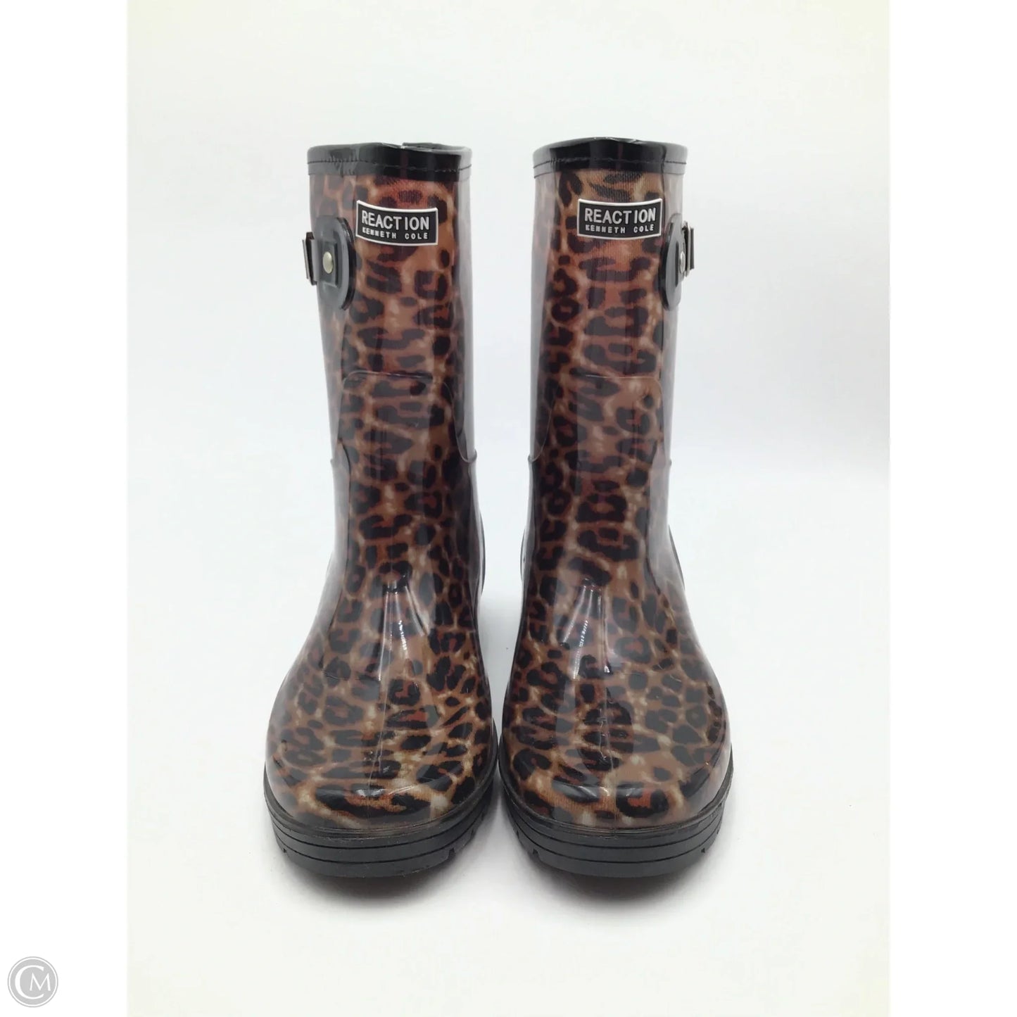 Boots Rain By Kenneth Cole Reaction In Animal Print, Size: 11