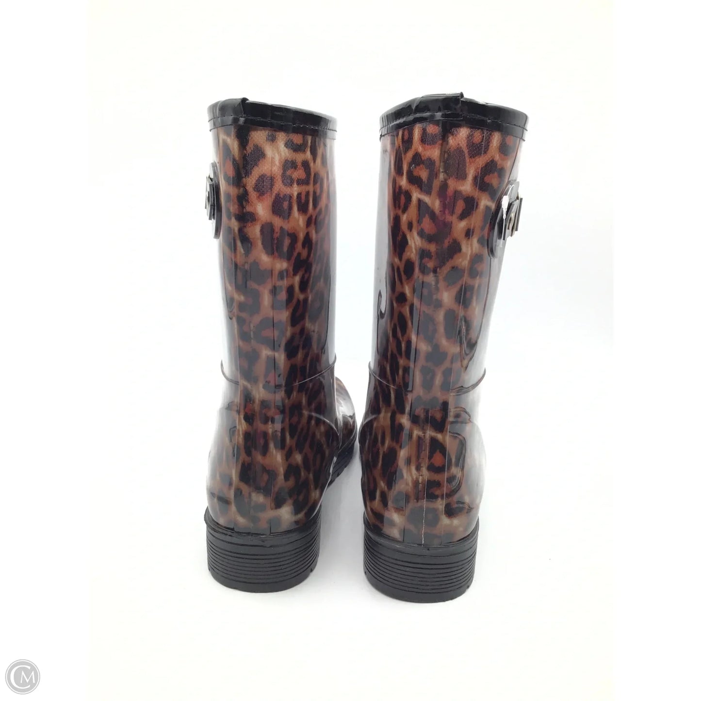 Boots Rain By Kenneth Cole Reaction In Animal Print, Size: 11