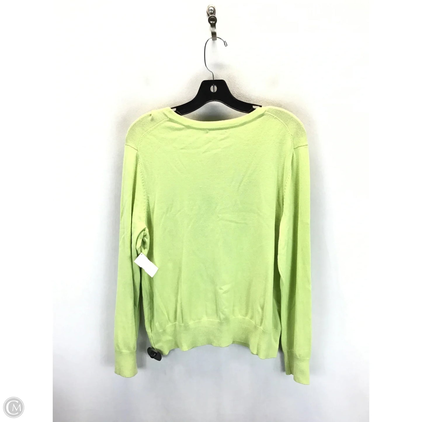 Sweater By Charter Club In Green, Size: L