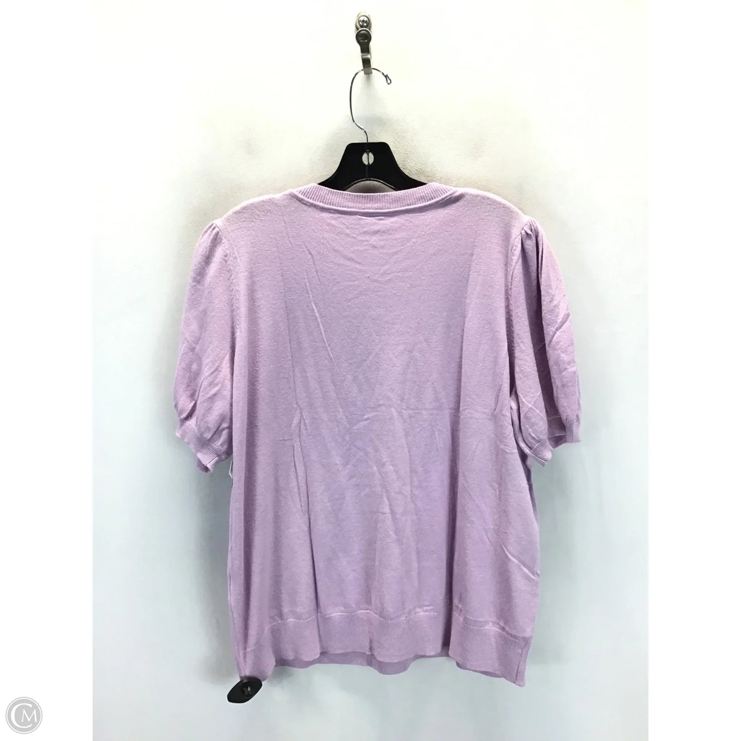 Sweater By Clothes Mentor In Purple, Size: Xxl
