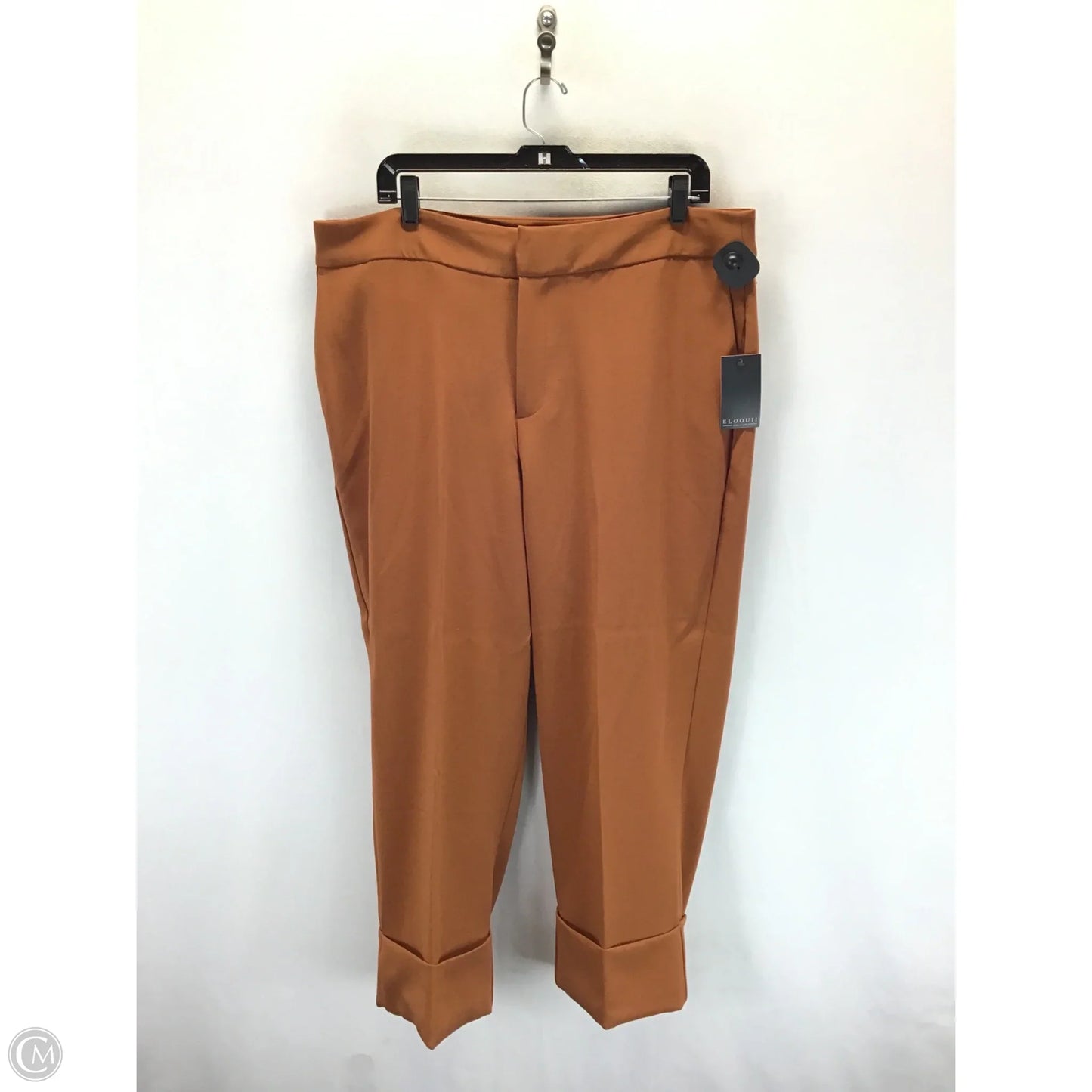 Pants Suit 2pc By Eloquii In Brown, Size: 16