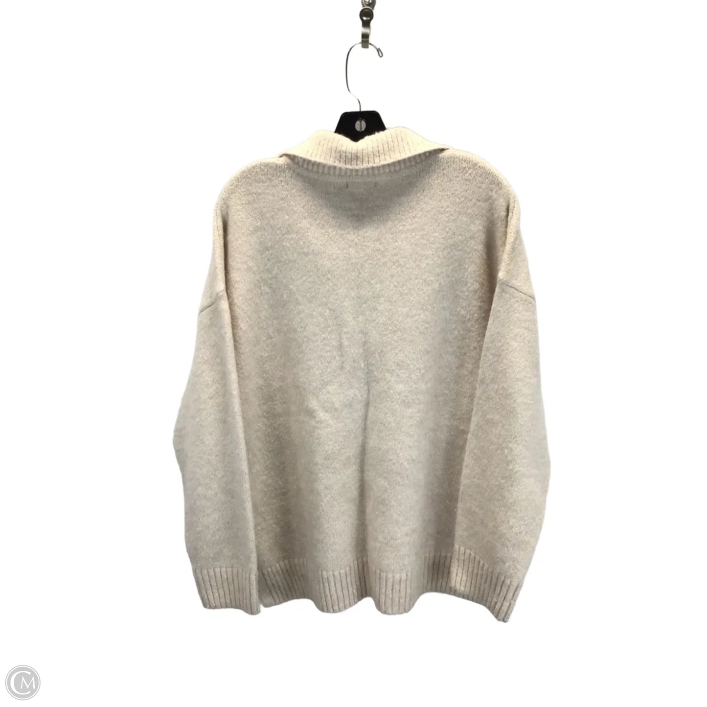 Sweater By Wild Fable In Cream, Size: L