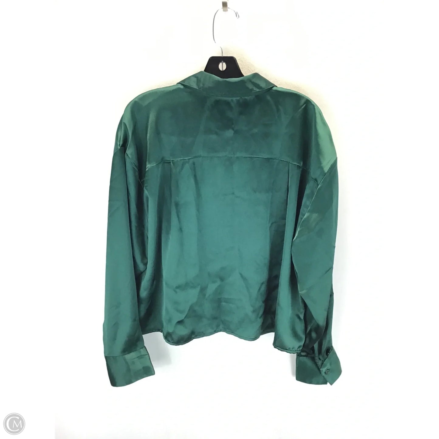 Top Long Sleeve By Loft In Green, Size: Xl