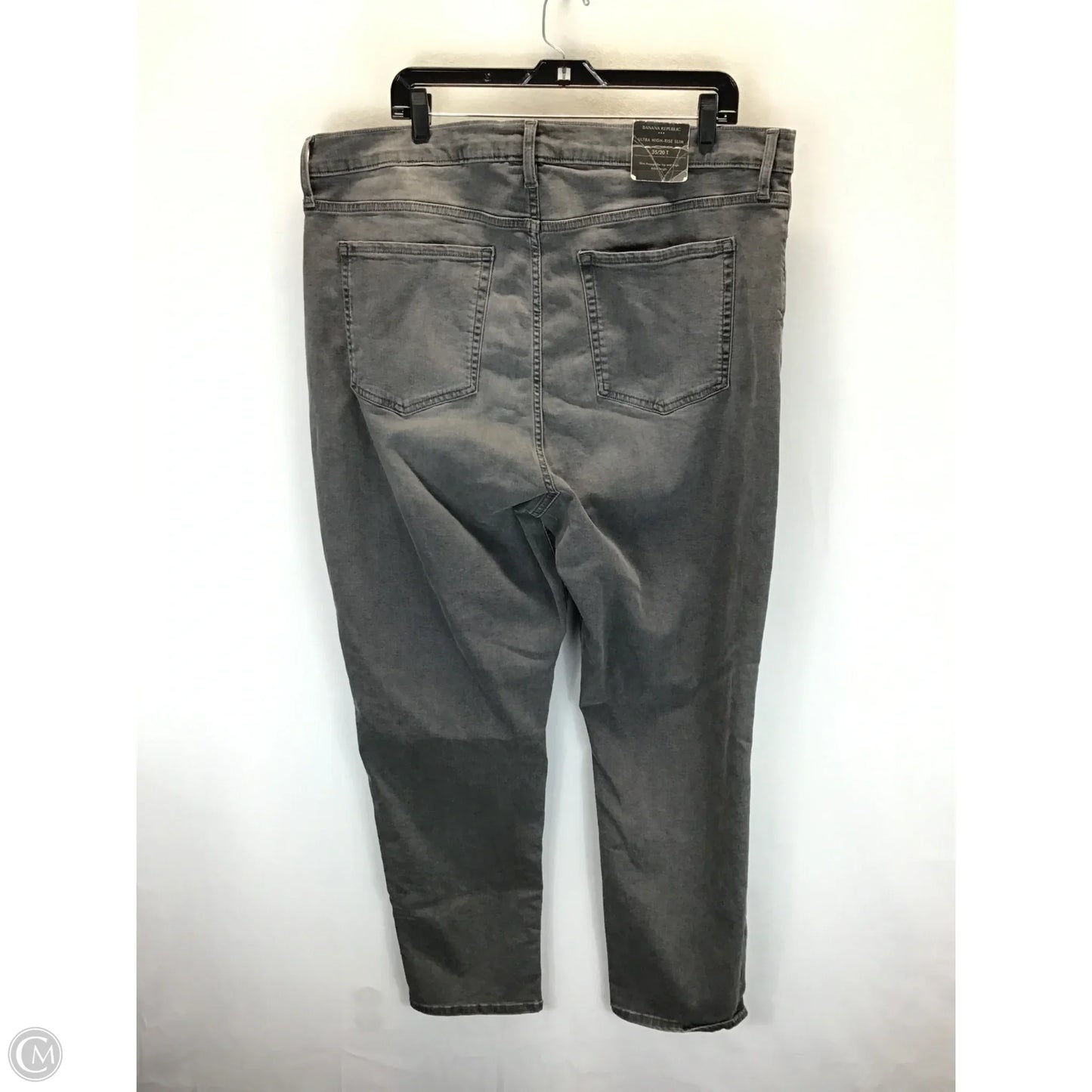 Jeans Skinny By Banana Republic In Grey, Size: 20