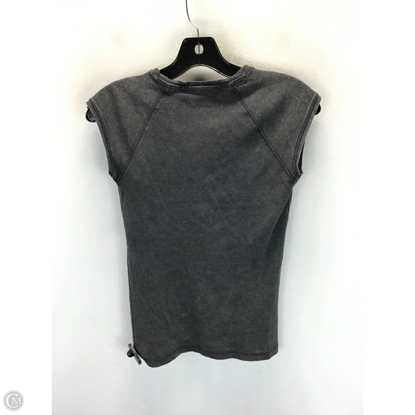 Top Sleeveless By Zara In Grey, Size: S