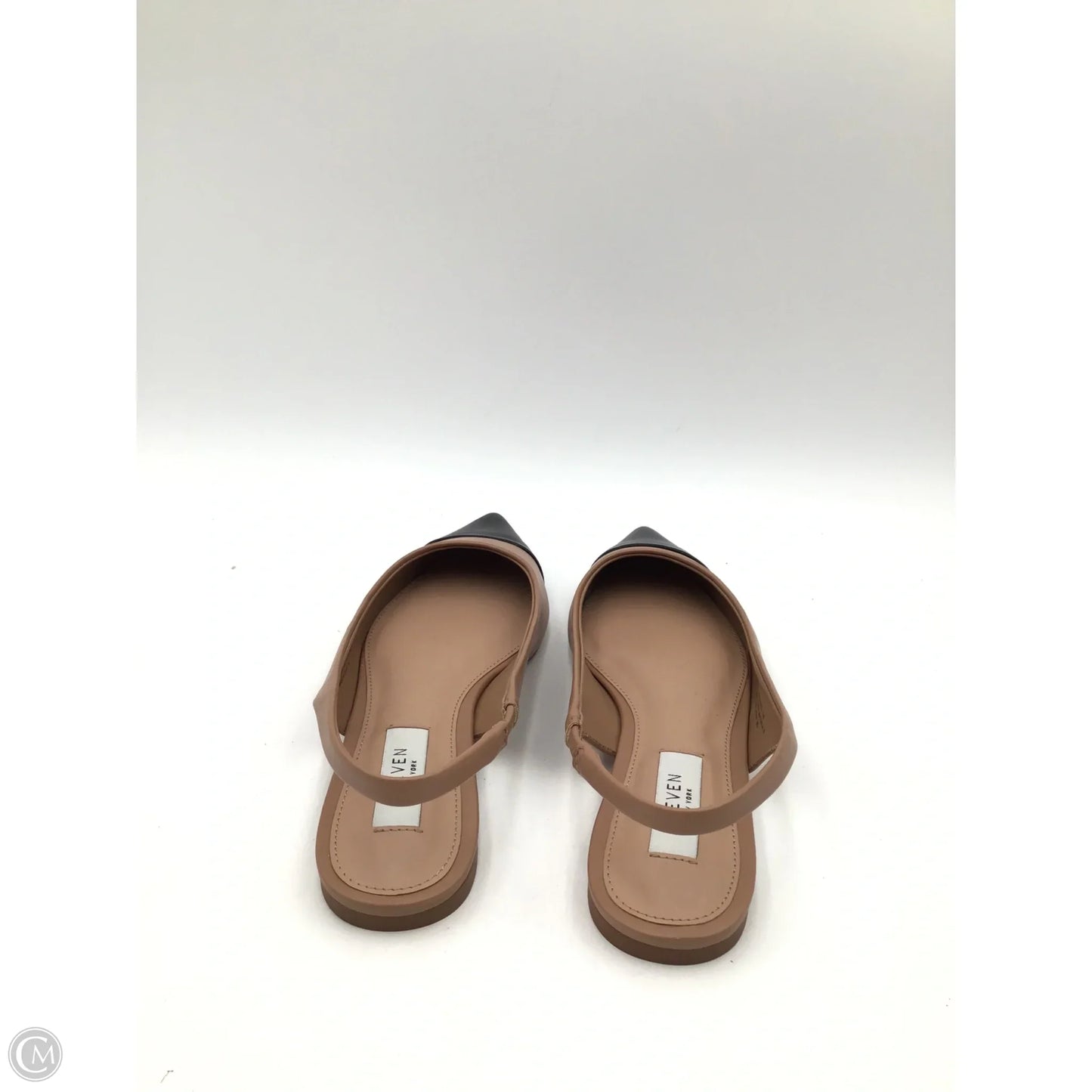 Shoes Flats By Clothes Mentor In Black & Tan, Size: 7