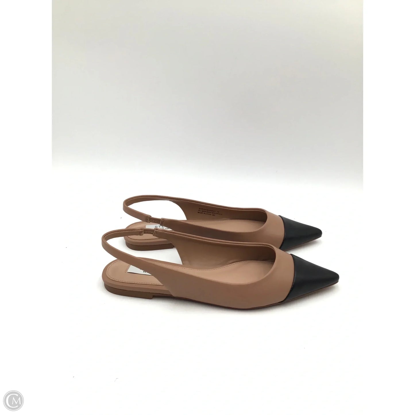 Shoes Flats By Clothes Mentor In Black & Tan, Size: 7