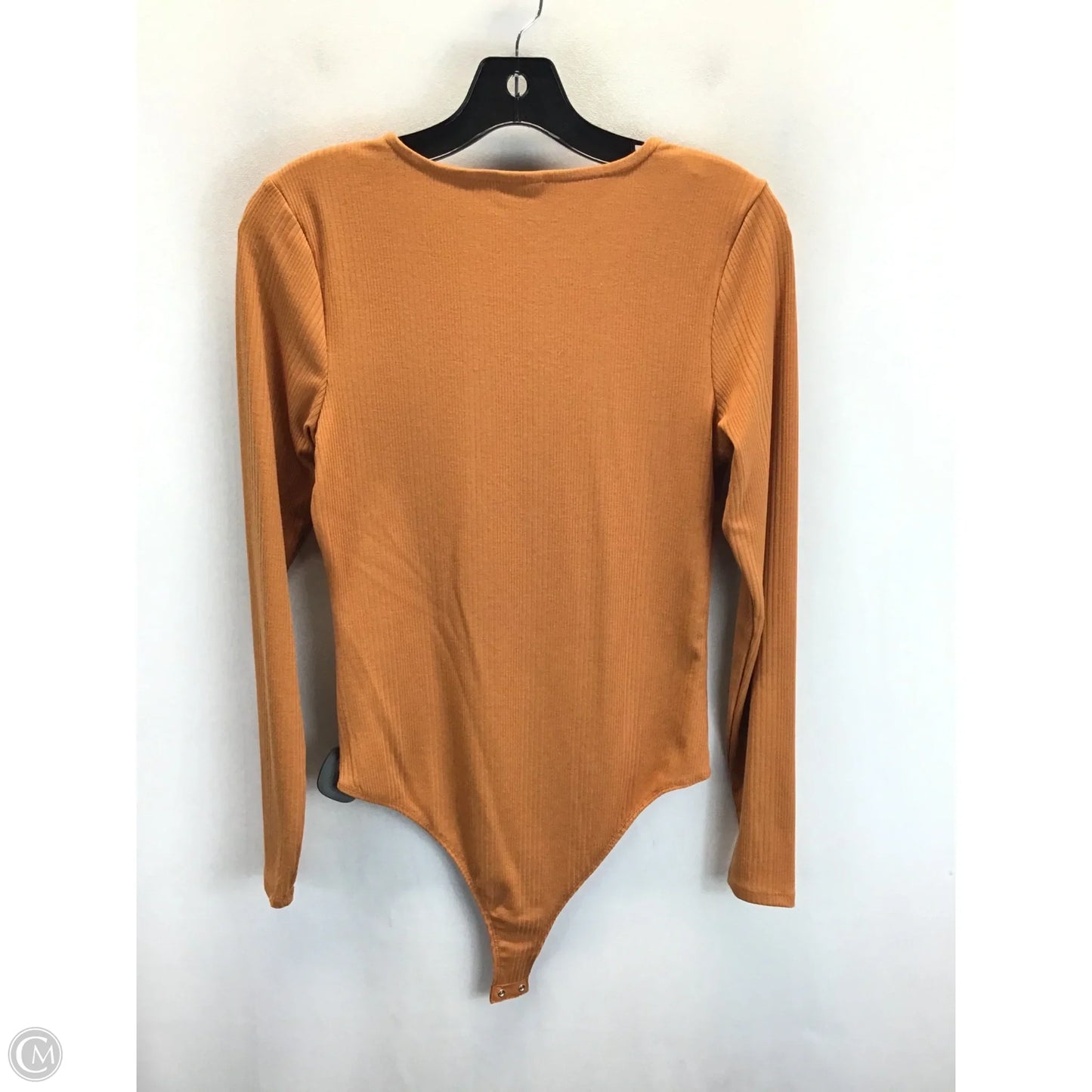 Bodysuit By Clothes Mentor In Orange, Size: L