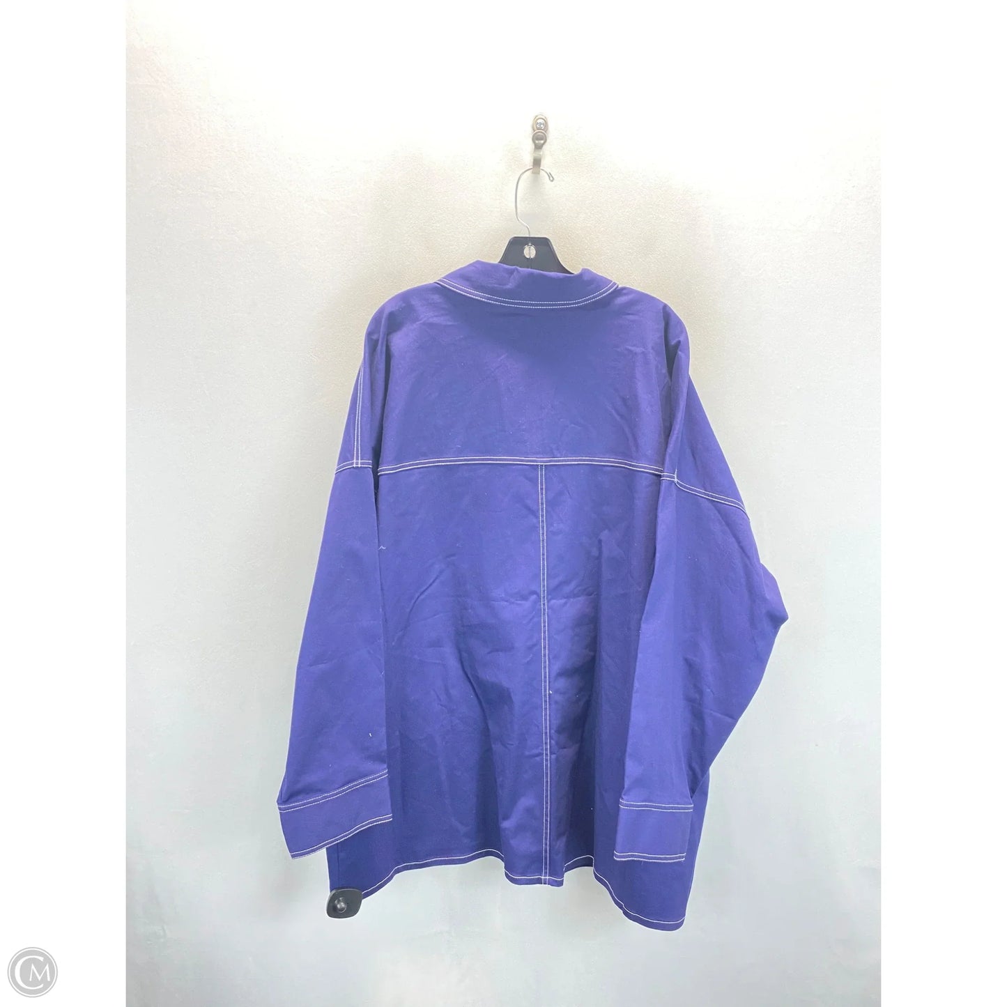 Jacket Other By Eloquii In Blue, Size: 18