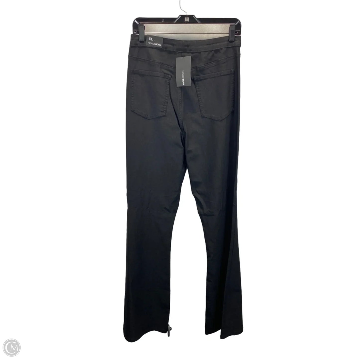 Pants Wide Leg By Fashion Nova In Black, Size: Xl