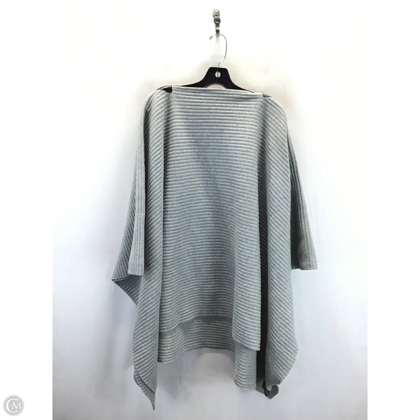 Poncho By Cynthia Rowley In Grey, Size: Osfm