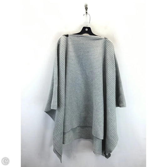 Poncho By Cynthia Rowley In Grey, Size: Osfm