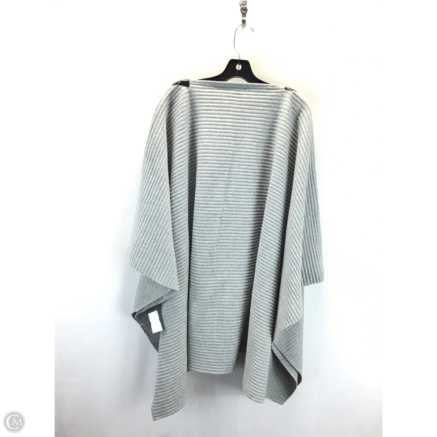 Poncho By Cynthia Rowley In Grey, Size: Osfm