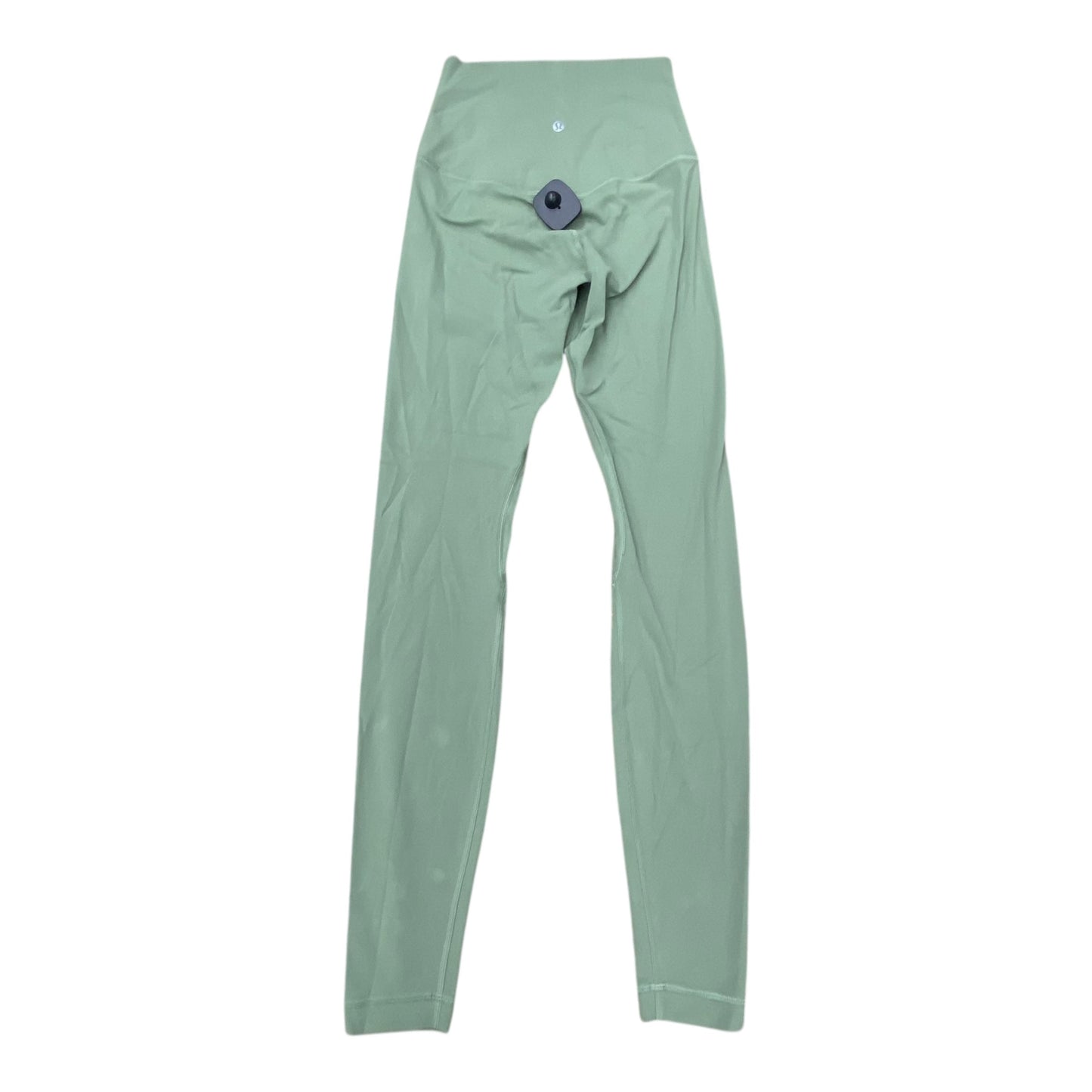 Athletic Leggings By Lululemon In Green, Size:4