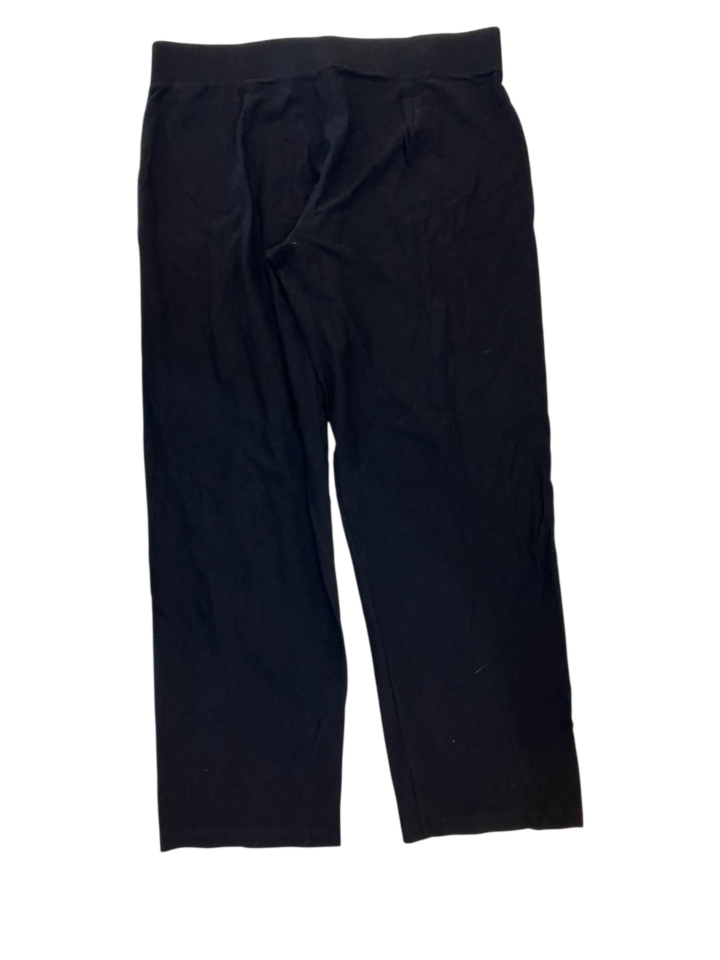 Pants Wide Leg By Eileen Fisher In Black, Size:L