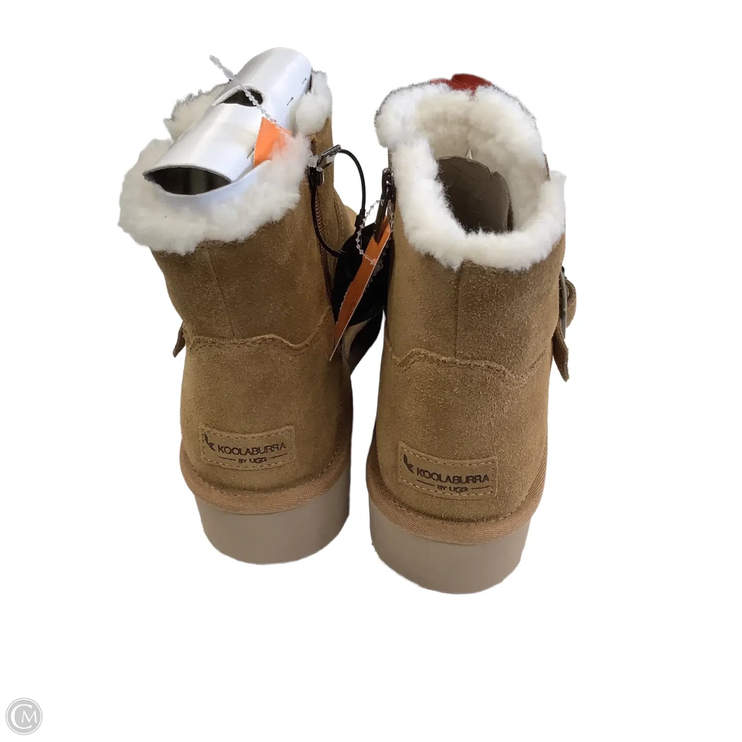Boots Ankle Flats By Koolaburra By Ugg In Brown, Size: 12