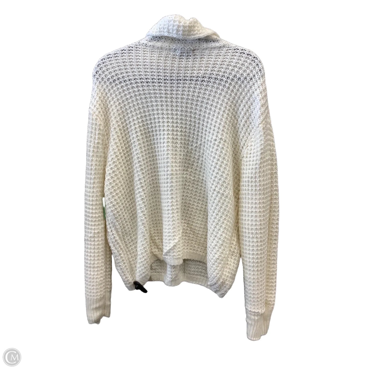Sweater By Falls Creek In White, Size: Xl