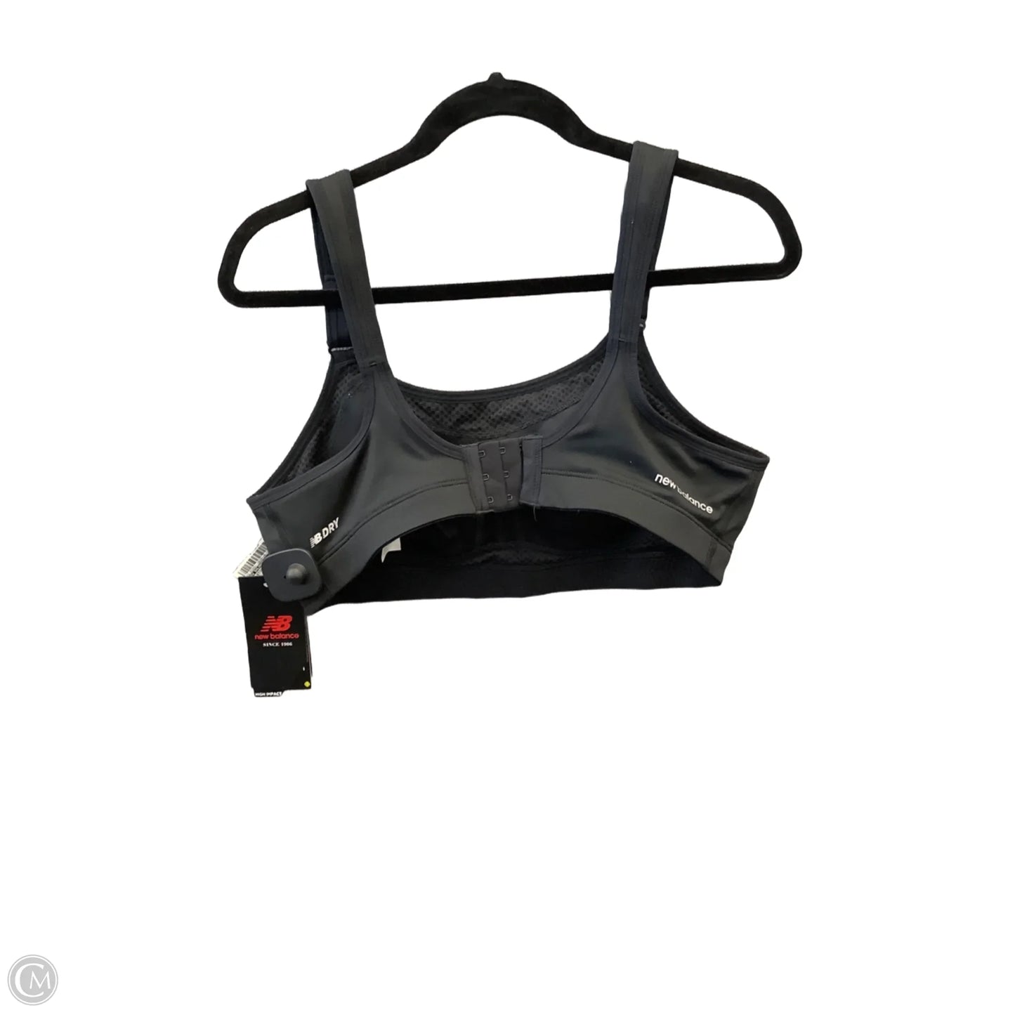 Athletic Bra By New Balance In Black, Size: L