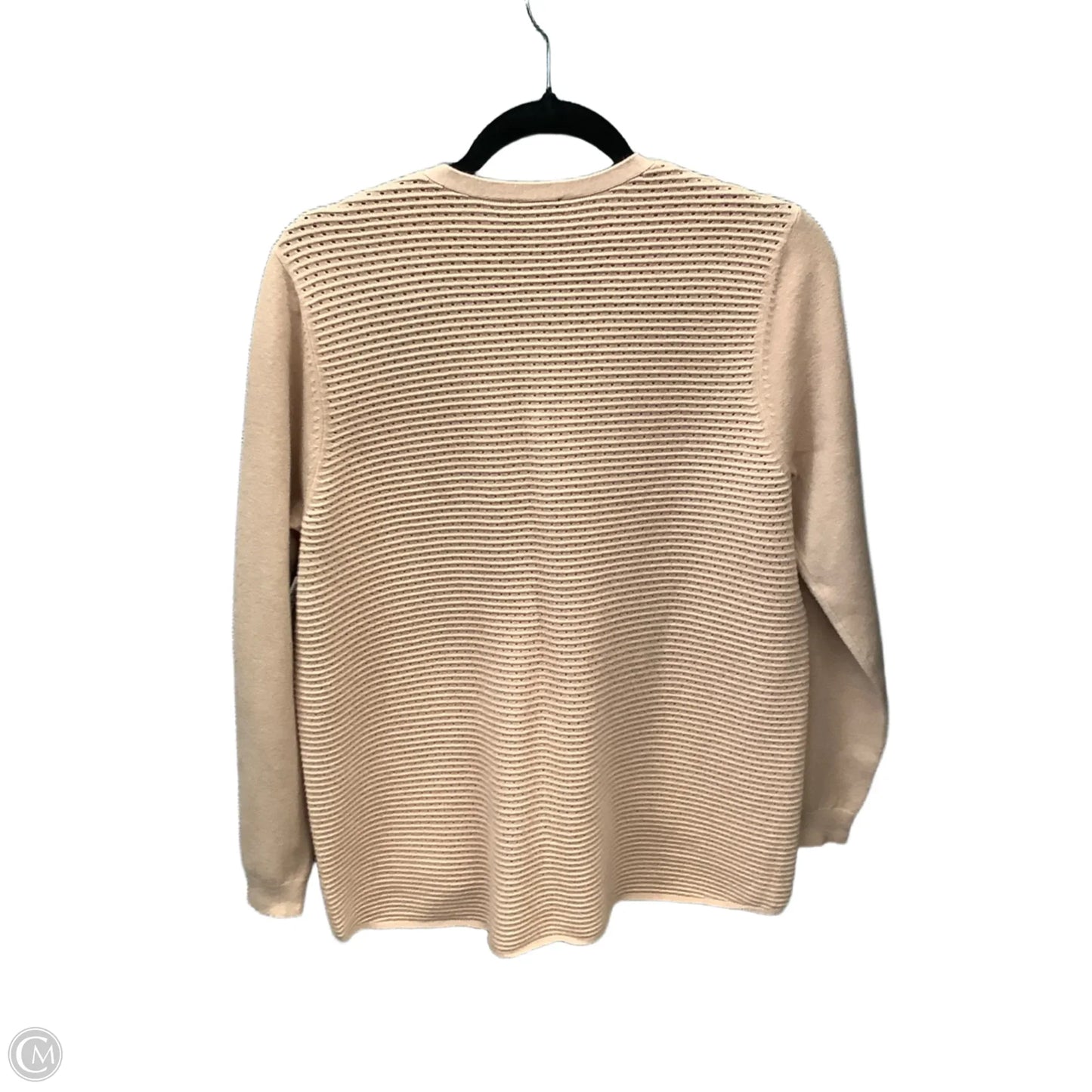Sweater Cardigan By Cmc In Peach, Size: M