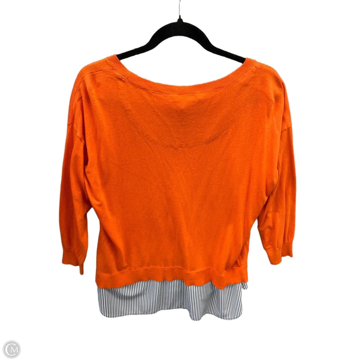 Top Long Sleeve By Ralph Lauren In Orange, Size: L