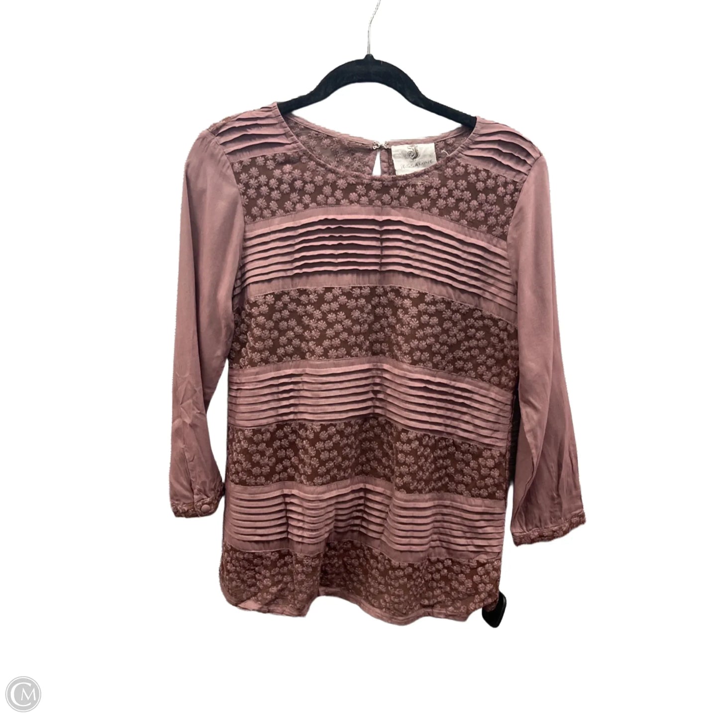 Top Long Sleeve By Clothes Mentor In Mauve, Size: S