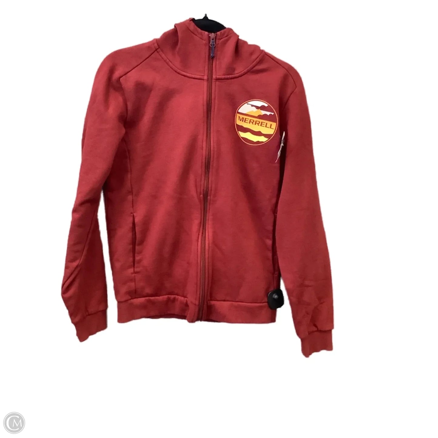 Sweatshirt Hoodie By Merrell In Red, Size: S