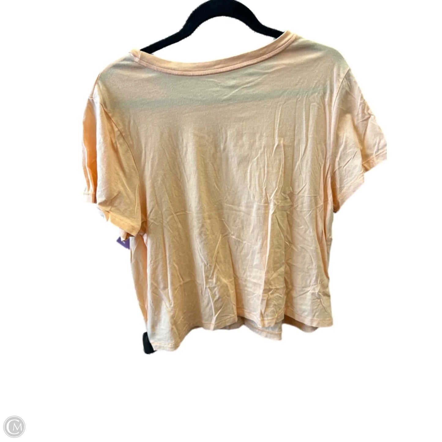 Top Short Sleeve Basic By Universal Thread In Orange, Size: Xxl