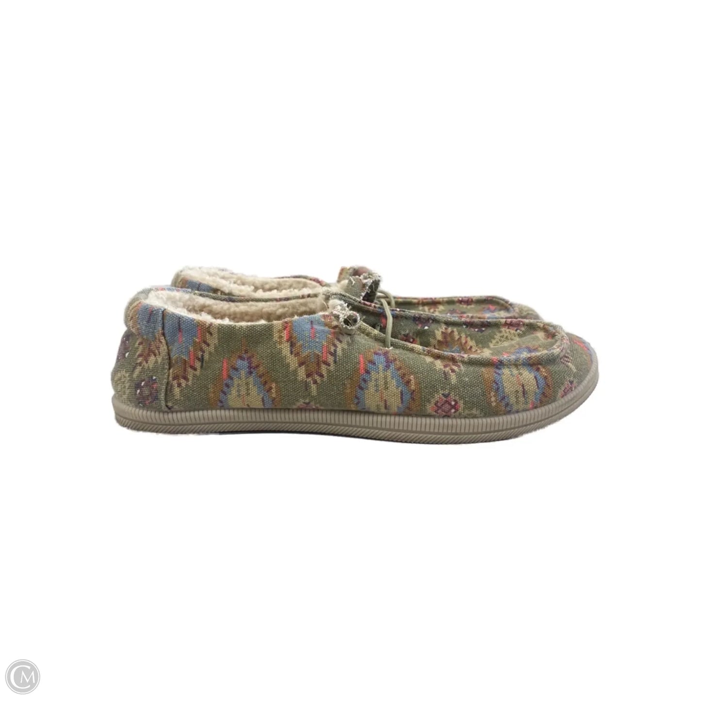 Shoes Flats By Rocket Dogs In Green, Size: 10