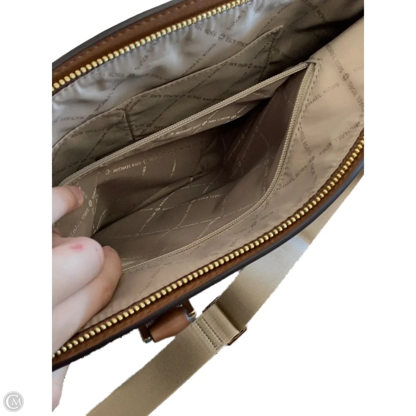 Handbag Designer By Michael Kors, Size: Large