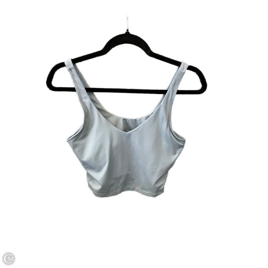 Athletic Bra By Clothes Mentor In Blue, Size: M