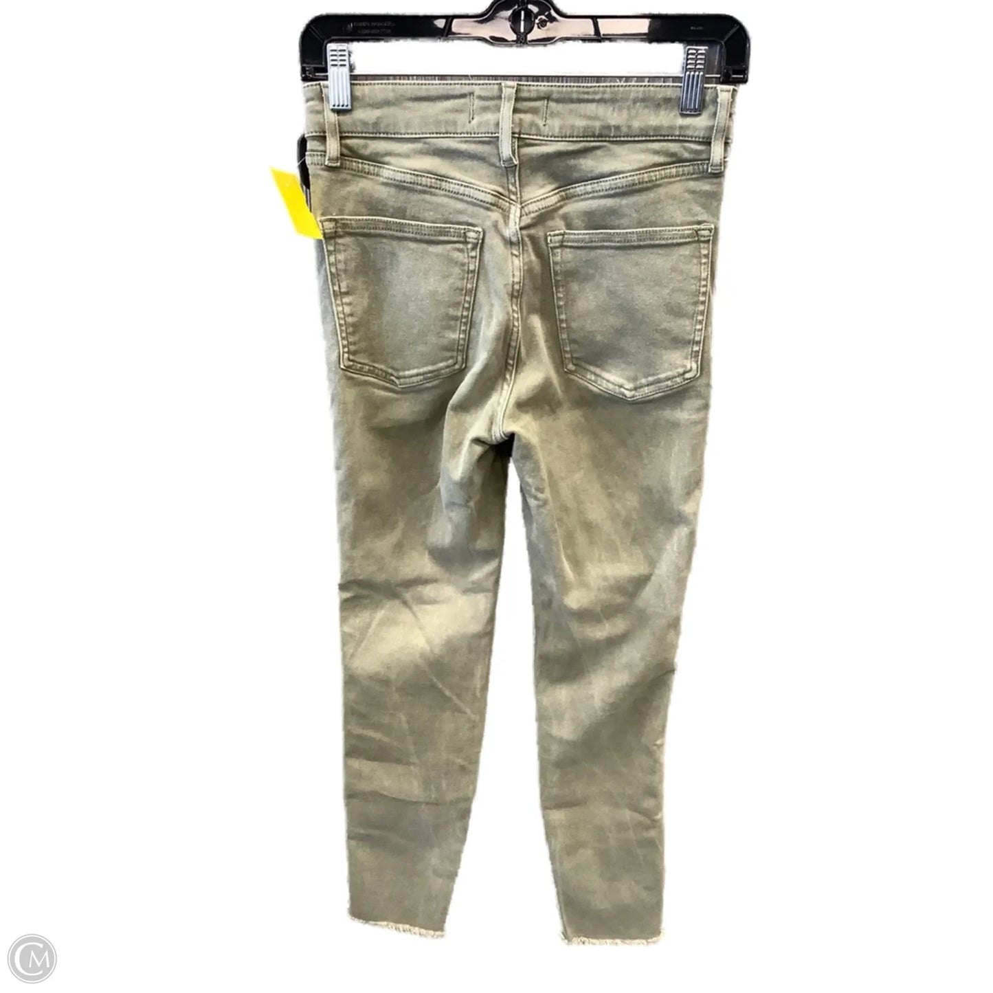 Jeans Skinny By We The Free In Green Denim, Size: 4